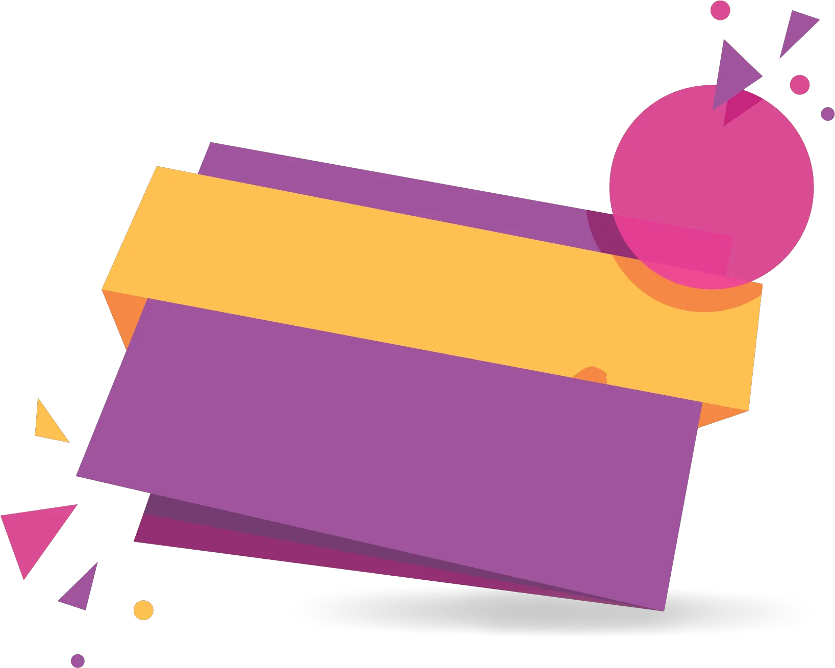 Download Purple Sale Origami Banner Transparent Banner Vector Title Png Banner Png png