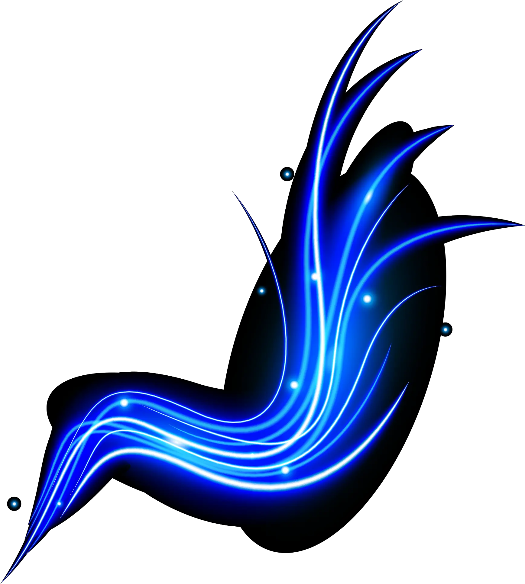 Download Hd Blue Light Effects Png Transparent Illustration Effects Png