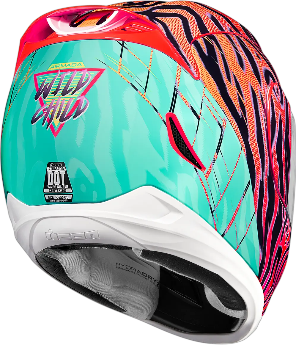 Icon Airmada Wildchild Unisex Fullface Casco De Motocicleta Icon Airmada Wildchild Helmet Png Chin Curtain For Icon Airmada