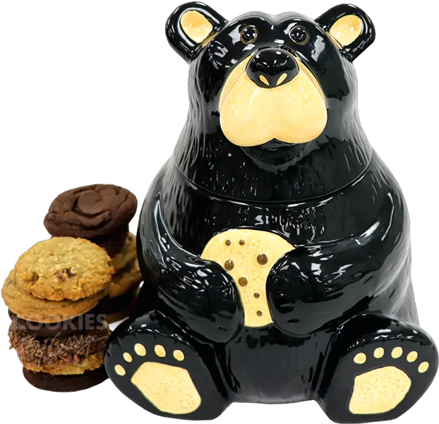 Cookie Jar Bear Cookies By George Figurine Png Cookie Jar Png