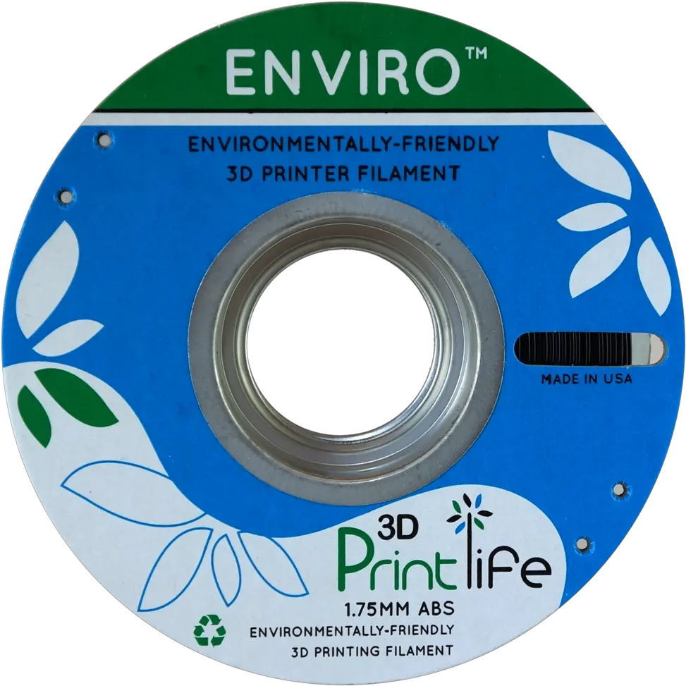 Enviro Eco Friendly Abs U2014 3d Printlife 3d Printing Filament Png Abs Png