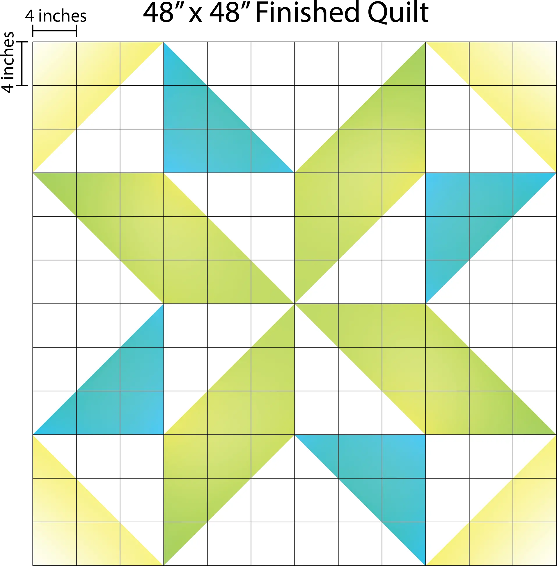 How To Supersize Quilt Blocks Pinwheel Graph Paper Weallsew Pattern Png Grid Paper Png