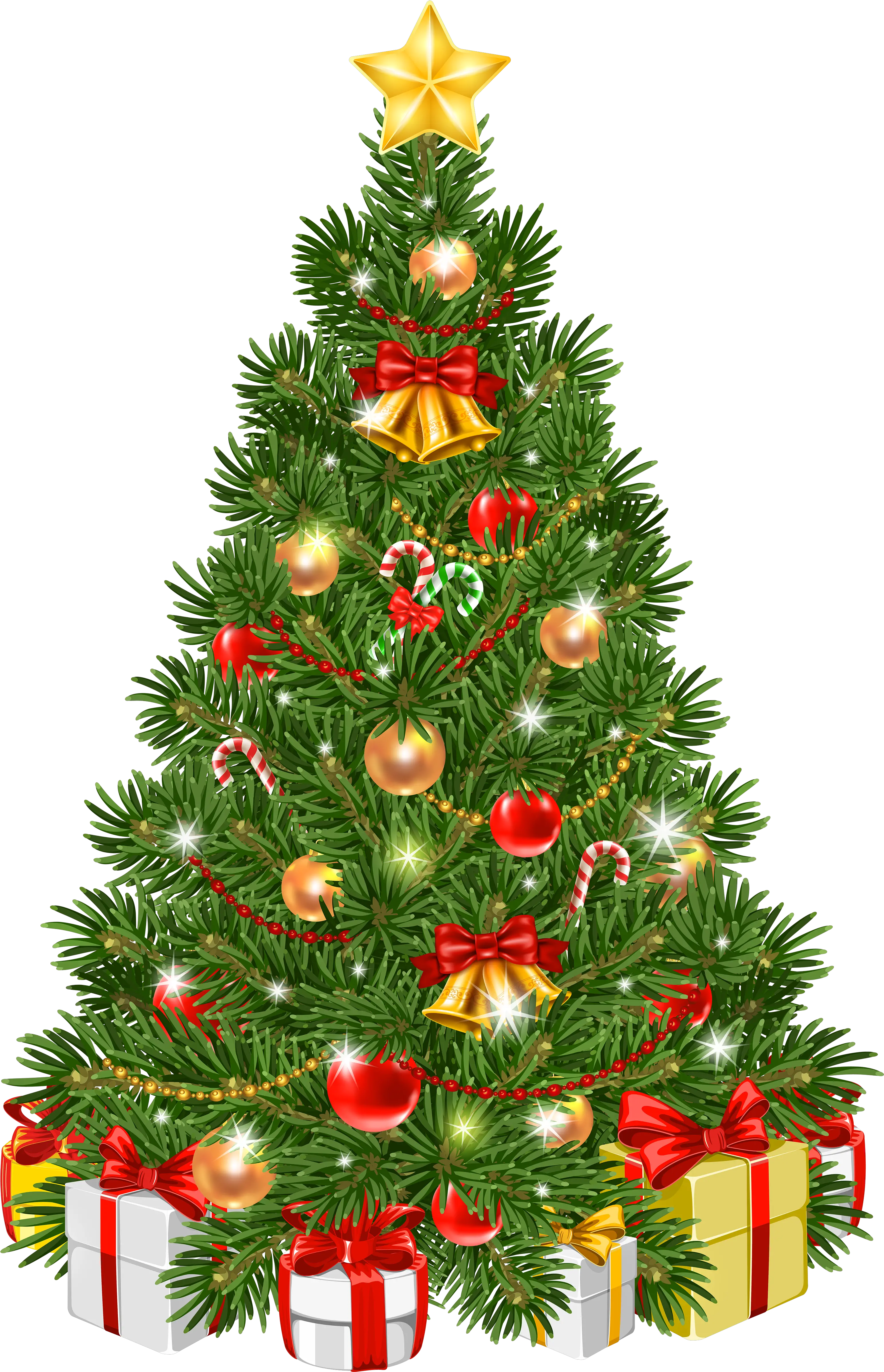 Library Of Decorate Christmas Tree Clip Christmas Tree With Transparent Background Png Christmas Tree Transparent Background
