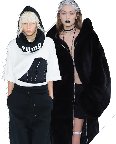 Rihannau0027s Puma Collection Is Fashion For Iphones The Cut Hooded Png Rihanna Fashion Icon 2014