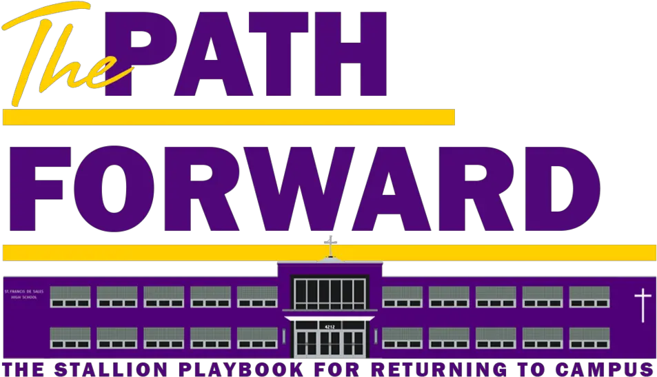 The Path Forward U2014 St Francis Desales High School Horizontal Png Path Png