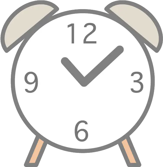 Download Alarm Clock Icon Free Material Png Image With Solid Free Clock Icon