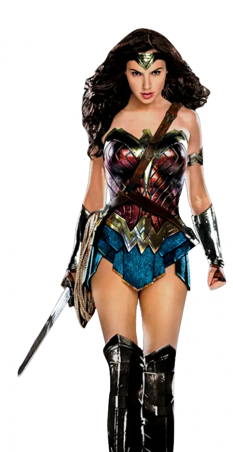 Wonder Woman Png Edit Justice League By Wonder Woman Png Gal Gadot Png