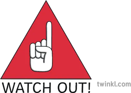 Hand Symbol Inside Red Triangle With Png Of Person Painting Wall Red Triangle Logo