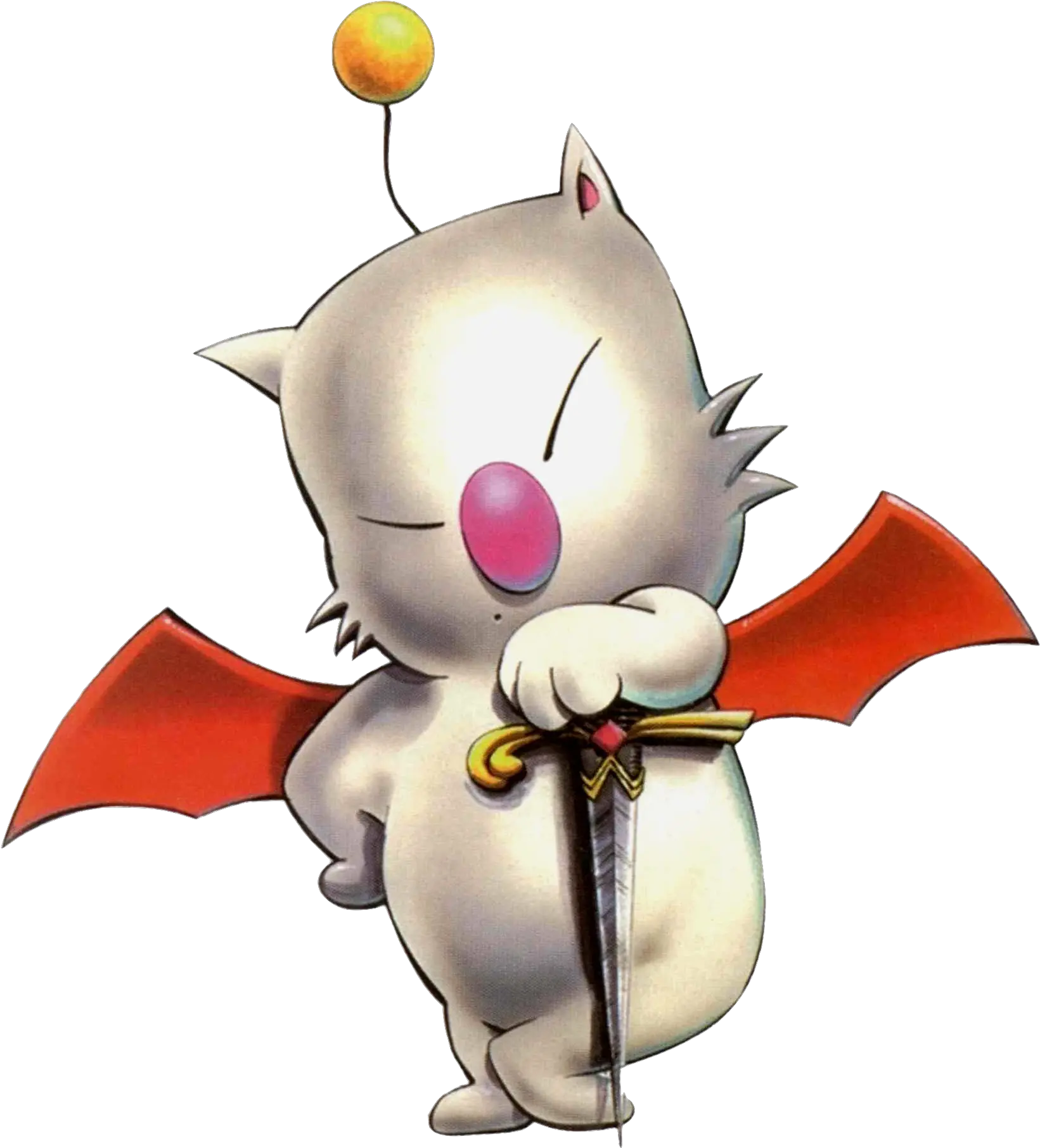 Mog Final Fantasy Vi Mog Png Moogle Png