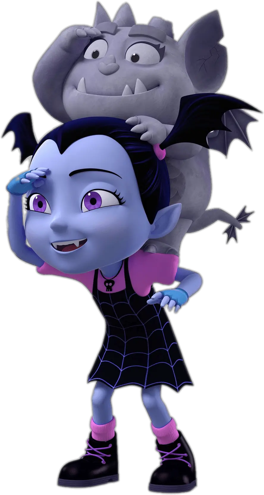 Vampirina And Gregoria Vampirina Cup Cake Toppers Png Vampirina Png