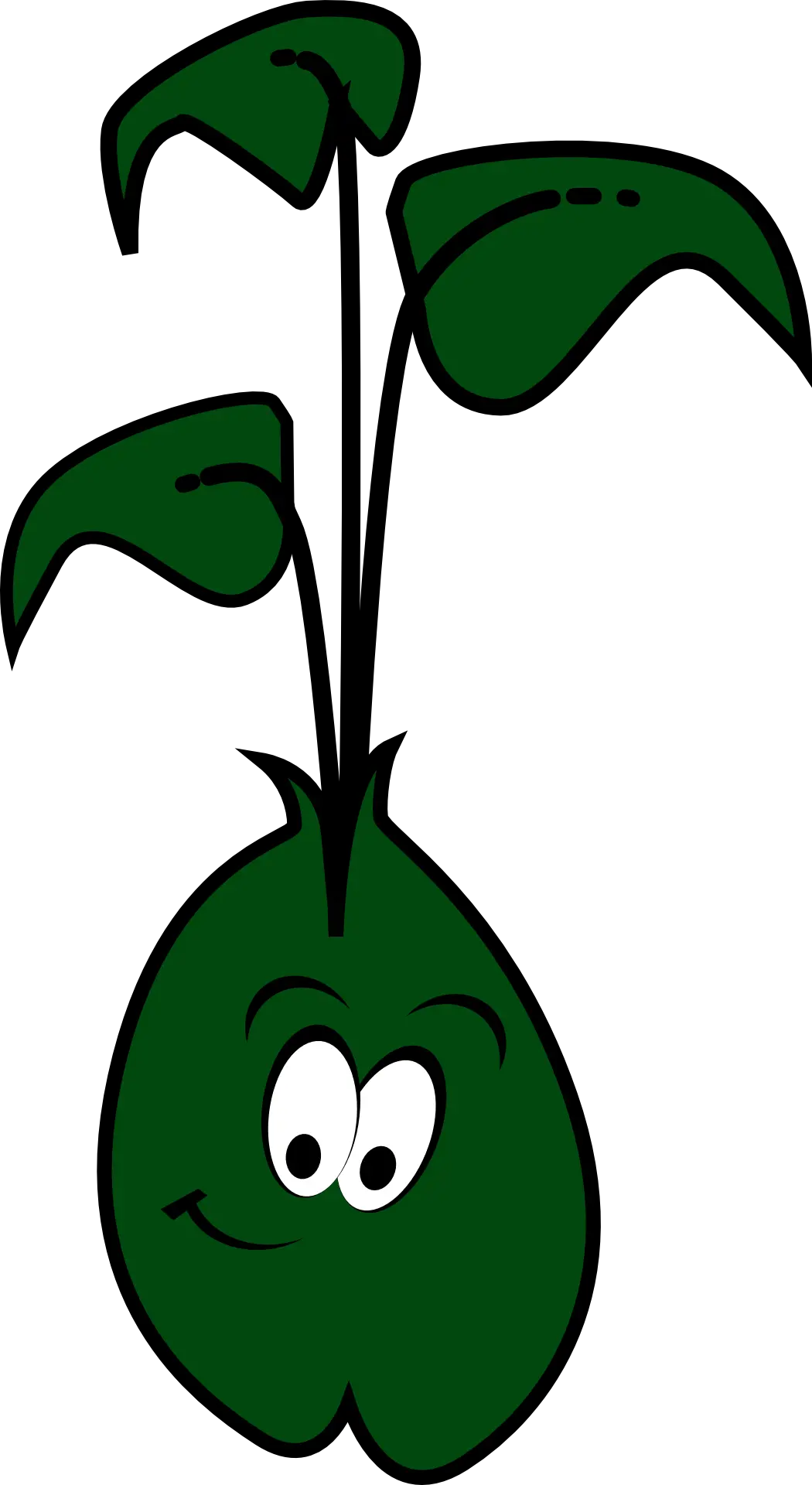 Bean Sprout Character Clip Art Vector Clip Coffee Bean Sprout Cartoon Png Sprout Png