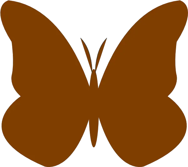 Butterfly Outline Png Butterfly Outline Clipart Blue Brown Butterfly Clipart Blue Butterfly Png