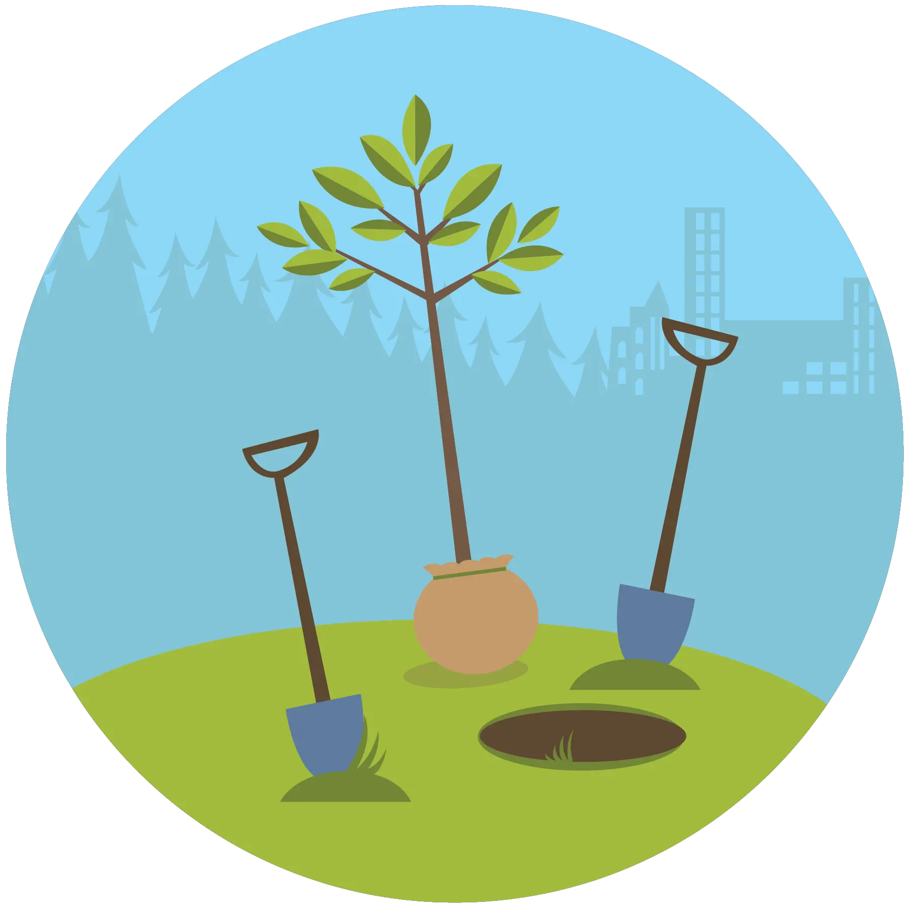 Tree Clipart Tr Plant A Tree Illustration Png Plant A Tree Clipart Trees Clipart Png png
