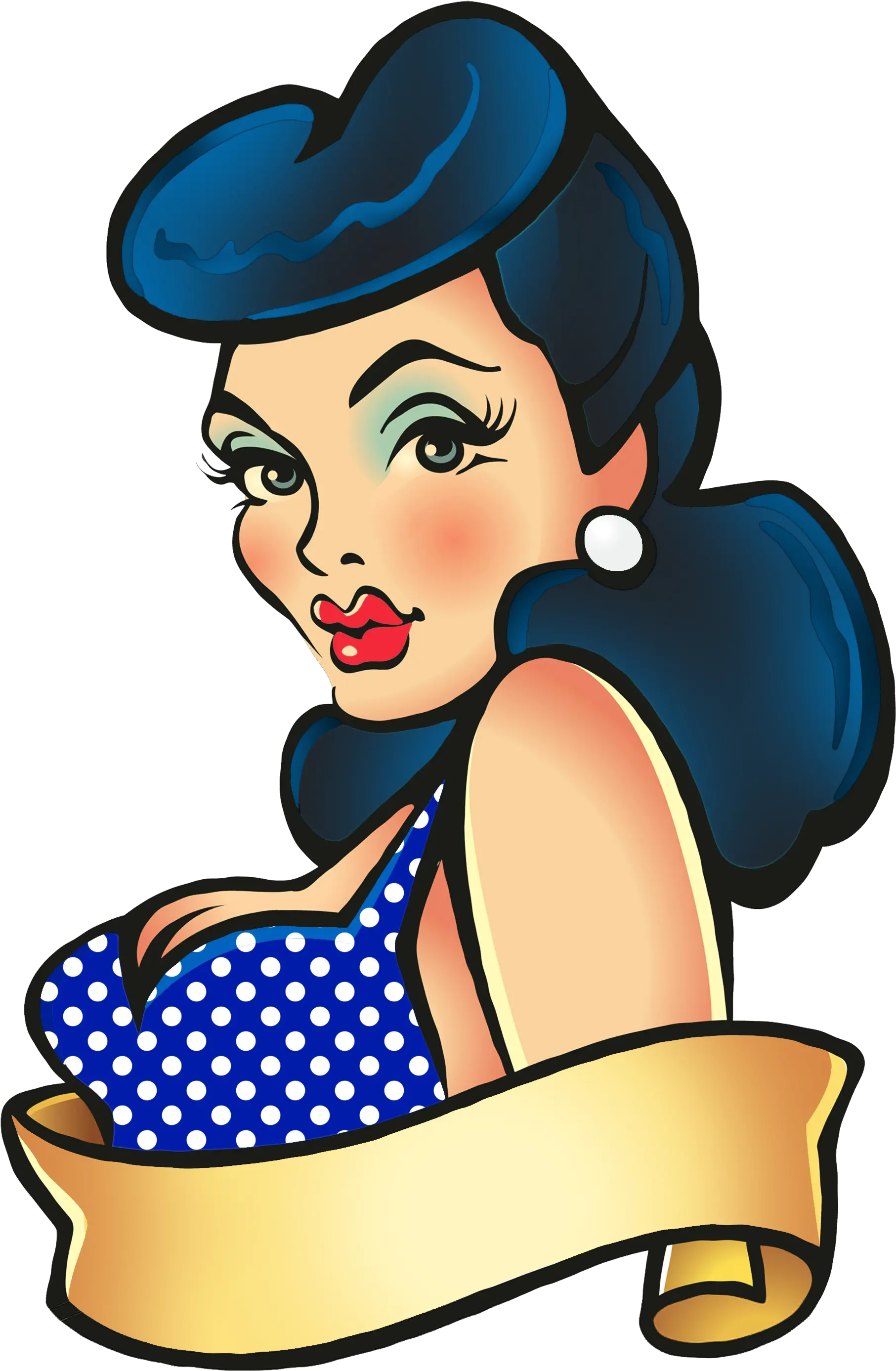 Pinup Vector Transparent U0026 Png Clipart Free Download Ywd Pin Up Tattoo Designs Paige Png