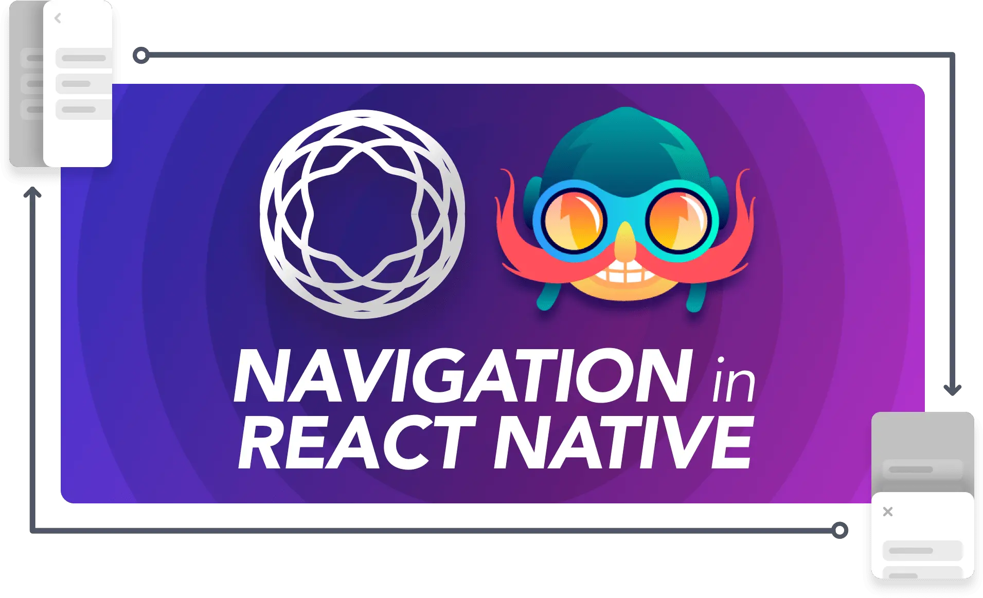 Navigation In React Native A Deep Dive Tacchi Studios Technology Applications Png React Logo Png