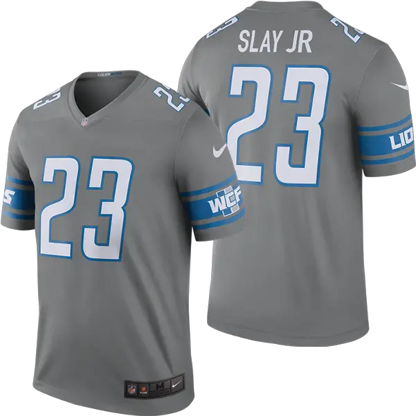 Nike Detroit Lions Dark Steel Gray Short Sleeve Png Detroit Lions Png