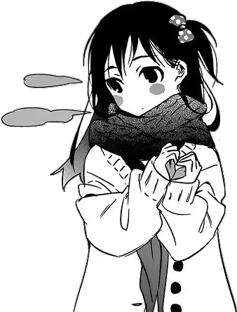 Download Hd Manga Girl Png Black And Anime Stickers Snapchat Manga Girl Png