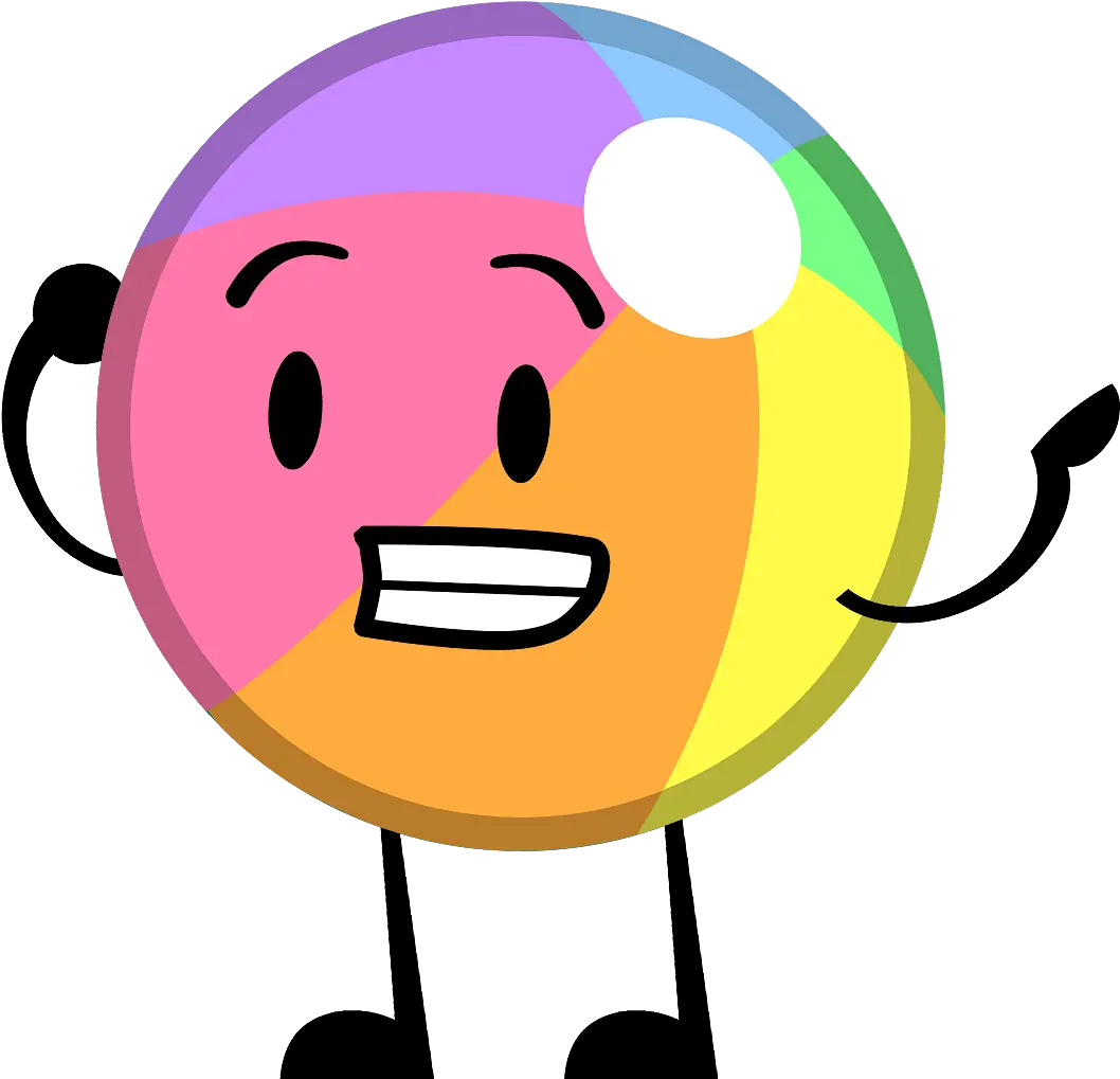 Beach Ball Formerbeachball Beach Ball With Head Balls With A Face Cartoon Png Beach Ball Clipart Png png