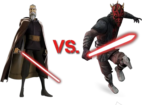 Darth Maul Vs Forms Of Lightsaber Combat Png Count Dooku Png