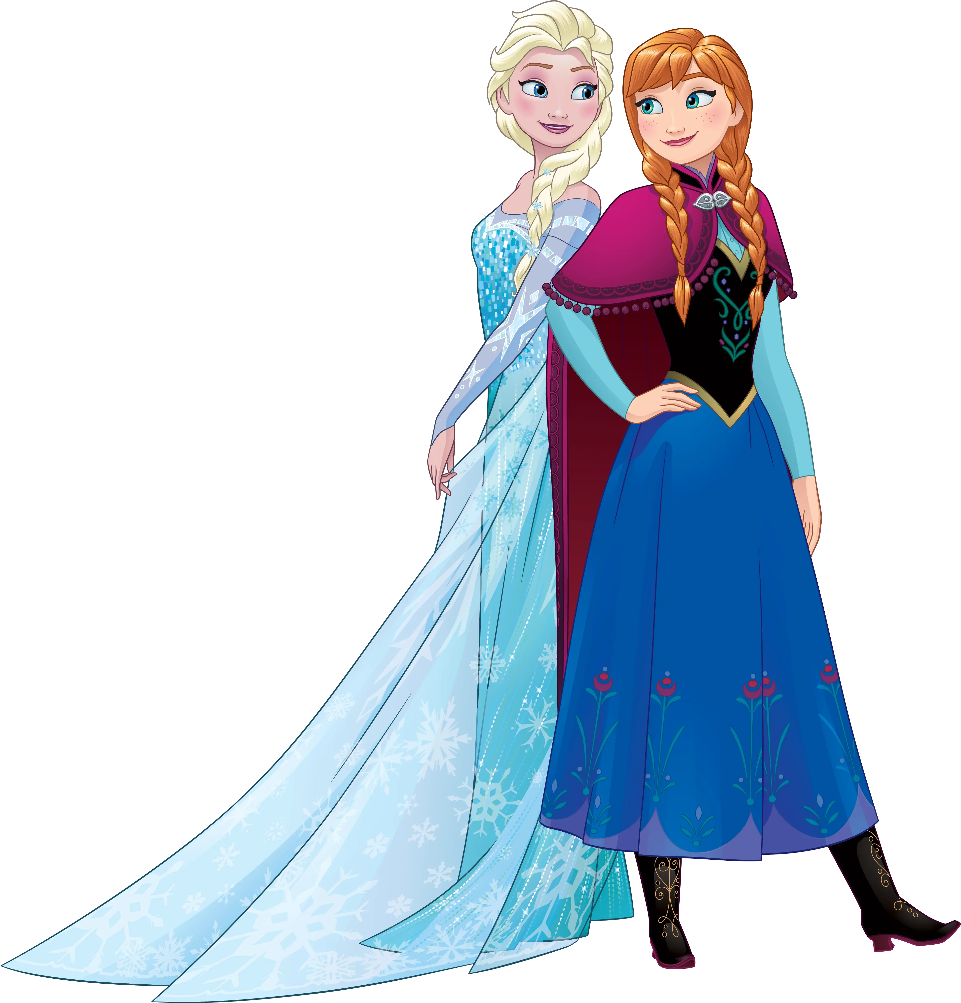 Download Hd Disney Frozen Frozen Anna Transparent Png Frozen Anna And Elsa Stickers Anna Png