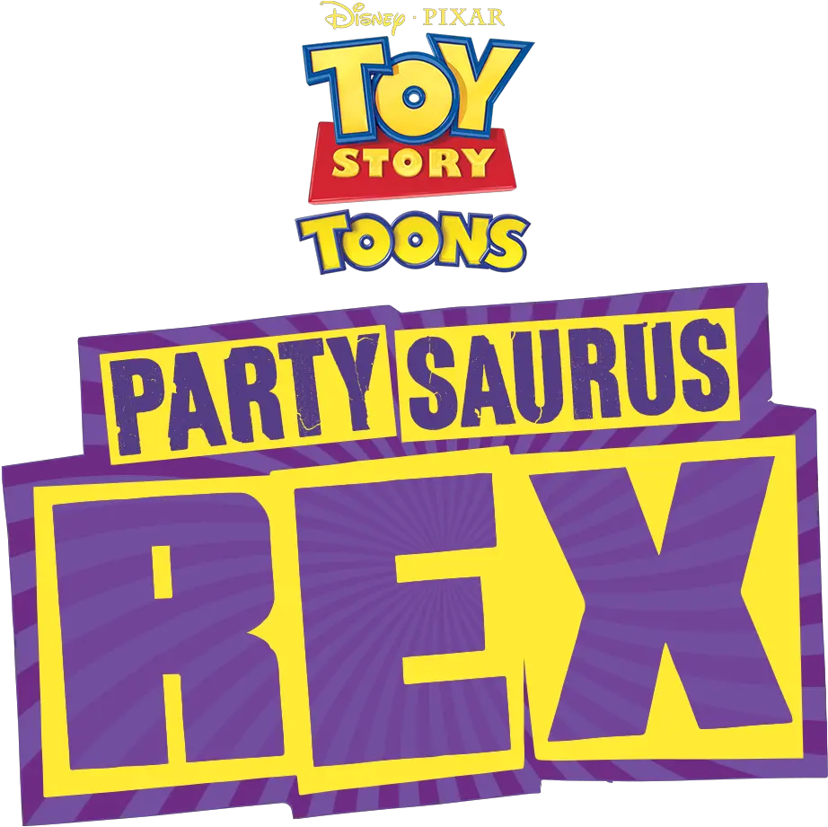 Toy Story Toons Partysaurus Rex Disneylife Toy Story Toons Logo Png Pixar Logo Png