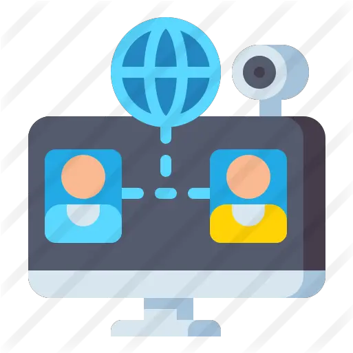 Online Meeting Smart Device Png Online Meeting Icon