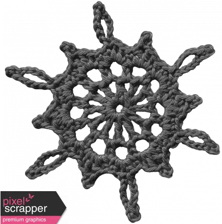 Crocheted Snowflake Template 8 Graphic By Melo Vrijhof Crochet Png Frozen Snowflake Png