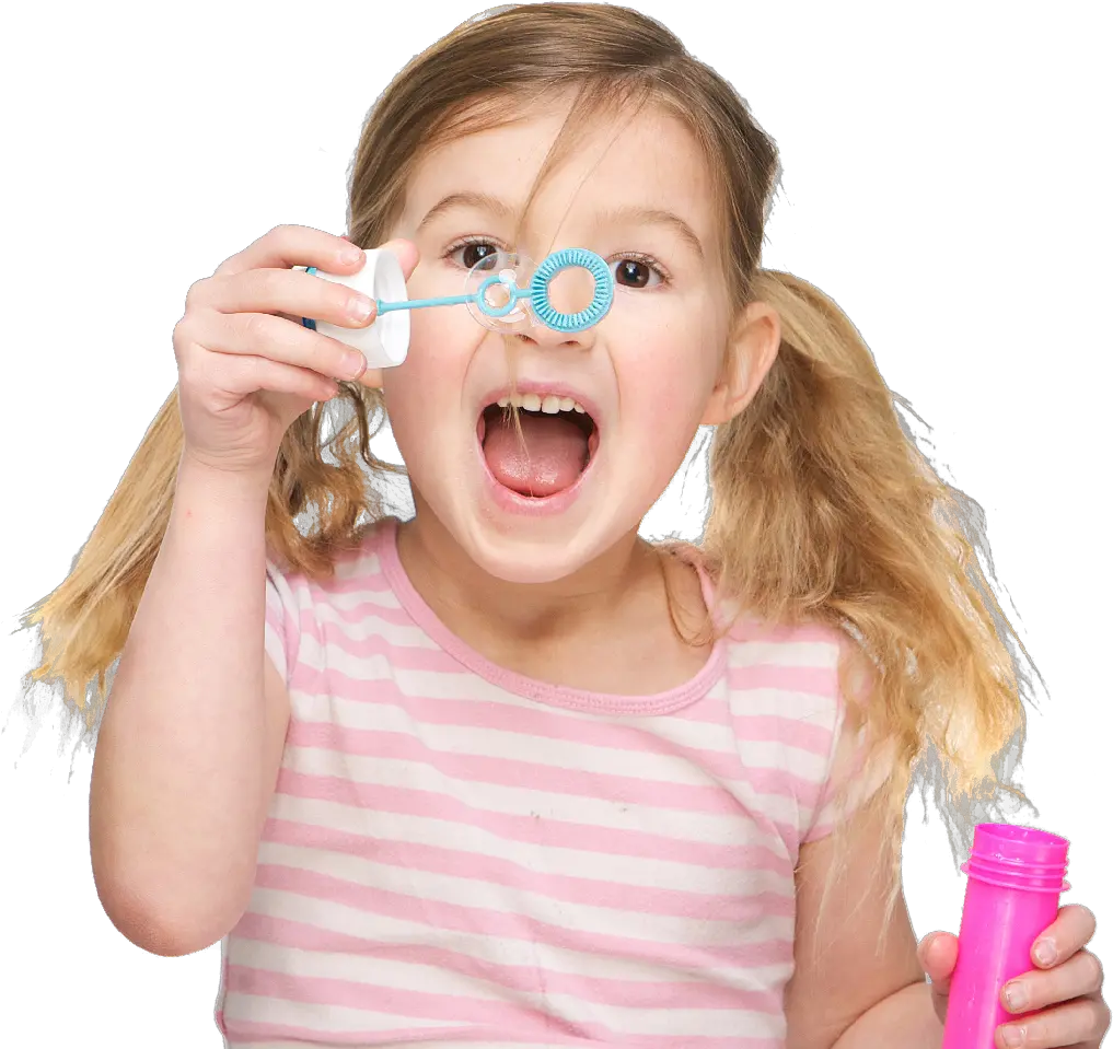 Download Chatting Children Soap Bubble Full Size Png Girl Soap Bubble Png