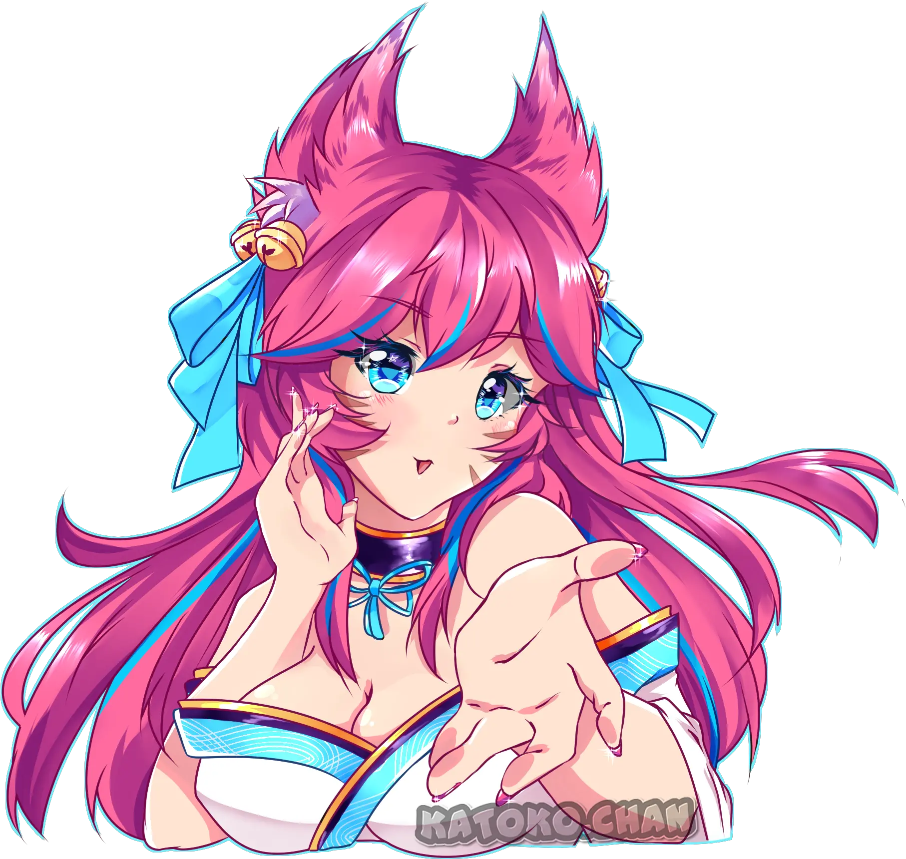 Spirit Blossom Ahri Lol League Of Legends Ahri Fanart Png Spirit Blossom Ahri Icon