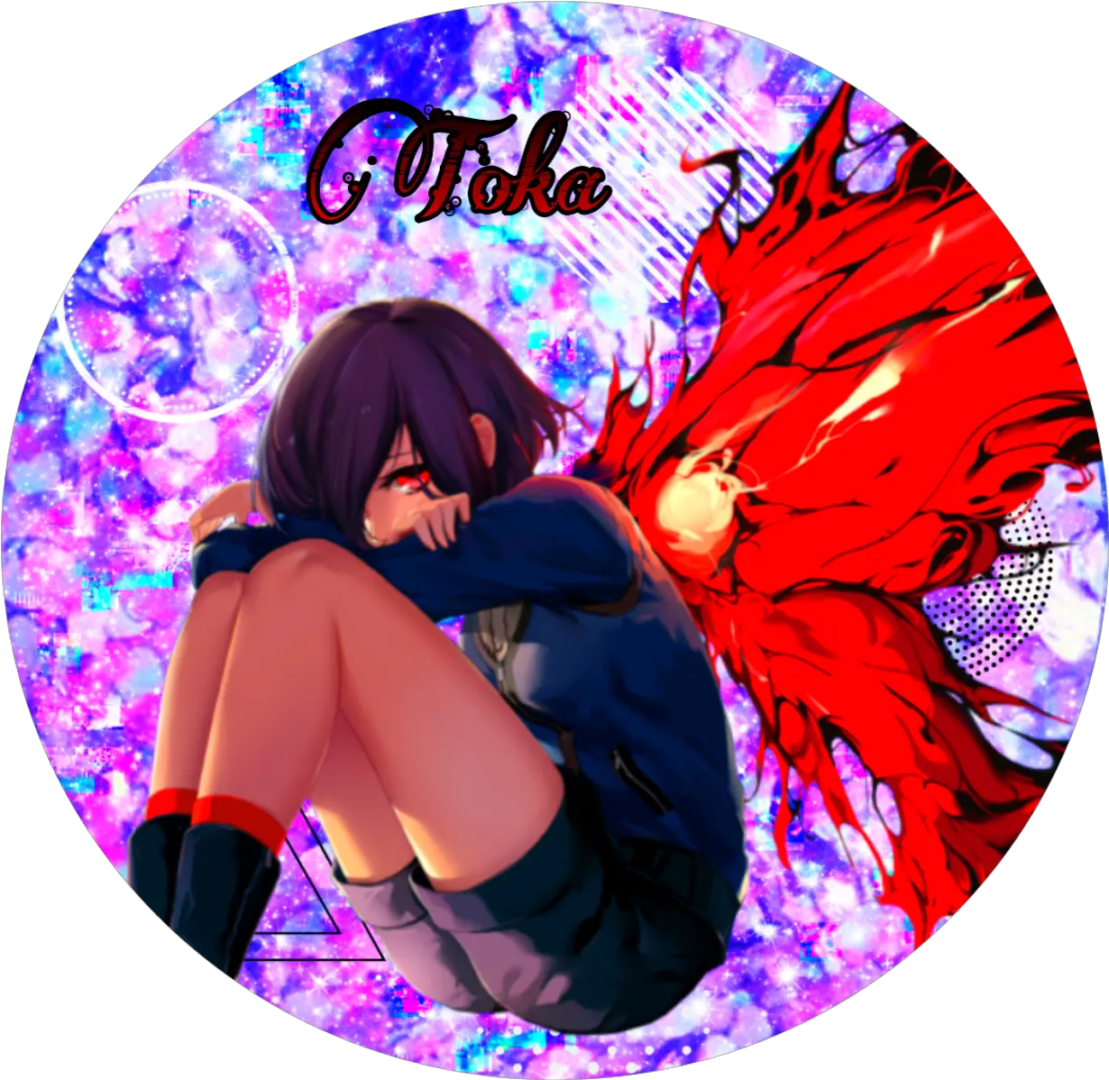 Édit Logo Tokyo Ghoul Tokyoghoul Tokakirishima Touka Kirishima Png Tokyo Ghoul Transparent