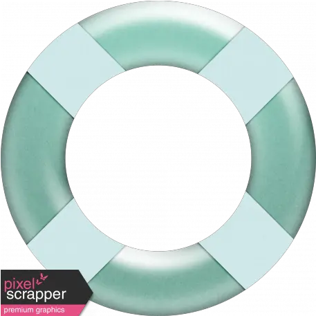 Coastal Spring Life Preserver Graphic By Jessica Dunn Dot Png Life Preserver Png