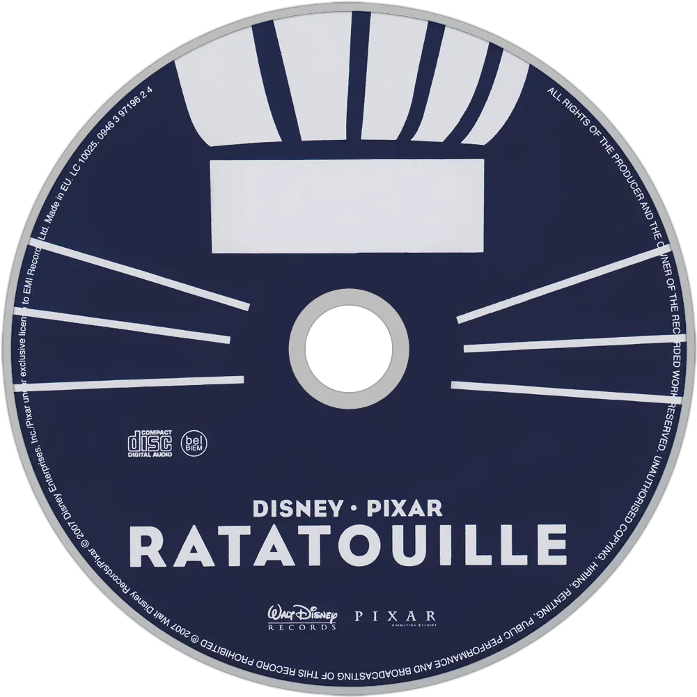 Michael Giacchino Ratatouille Full Size Png Download Seekpng Ratatouille Cd Walt Disney Records Soundtrack Ratatouille Png