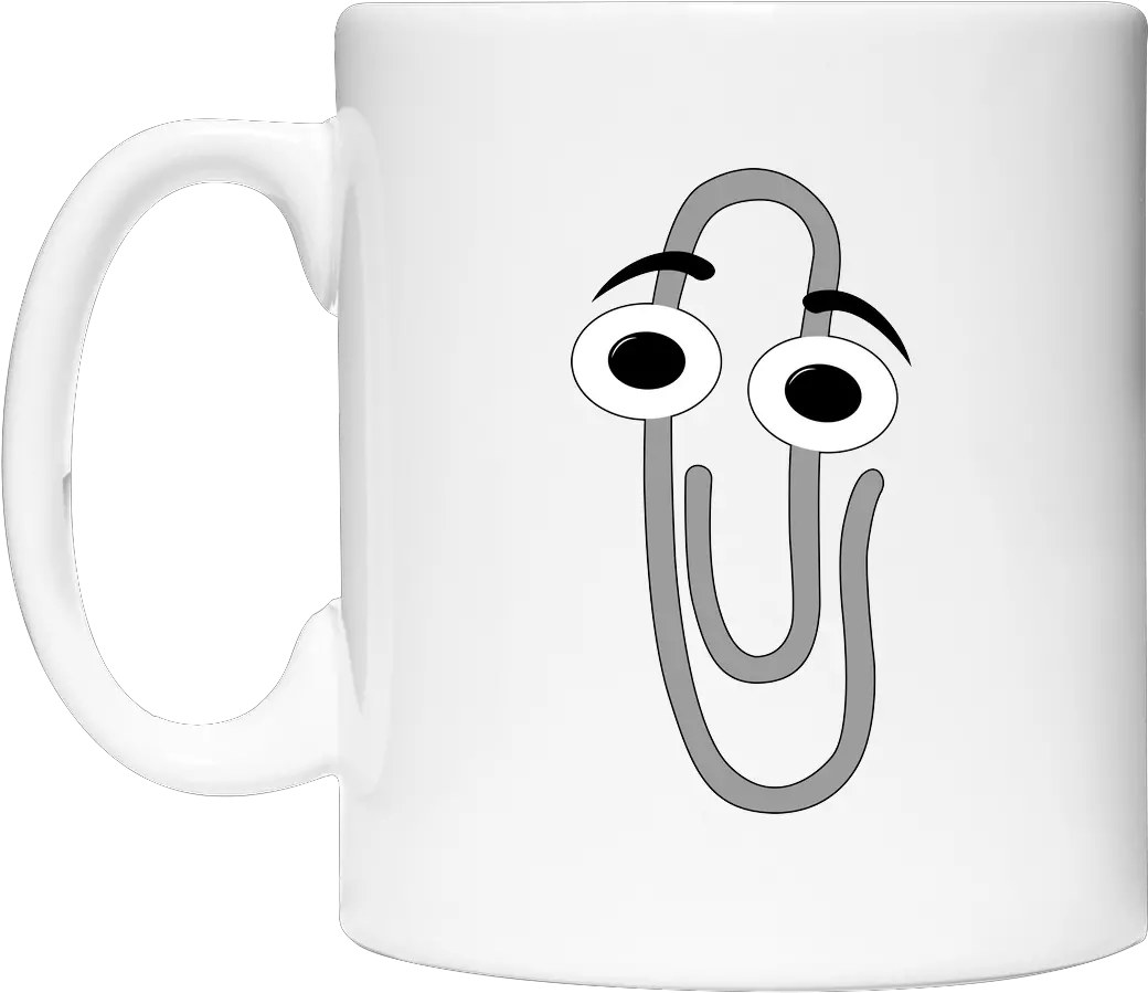 Buy Rip Clippy Cup Supergeekde Mug Png Clippy Png