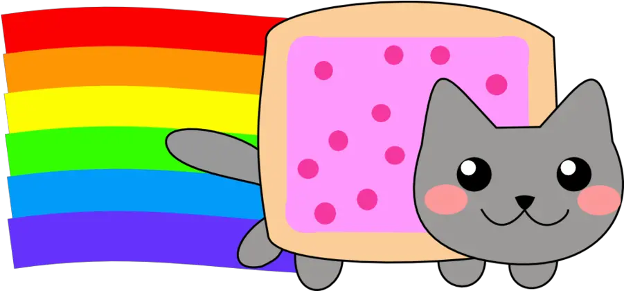 Download Nyan Cat Png Transparent Nyan Cat Kawaii Png Nyan Cat Transparent