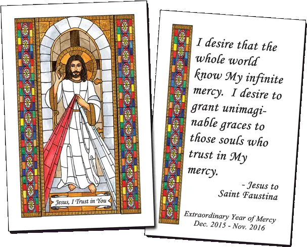 Stained Glass Art Religion Png St Faustina Icon