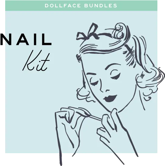 Take Care Of Your Nails Dollface Ilustraciones Nails Png Nail Head Png