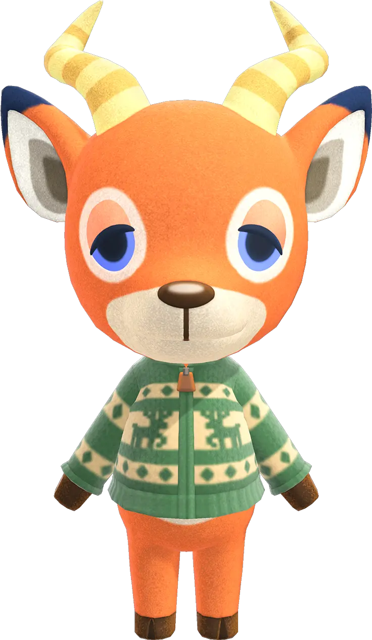 Beau Animal Crossing Wiki Nookipedia Animal Crossing Villagers Beau Png Gazelle Icon