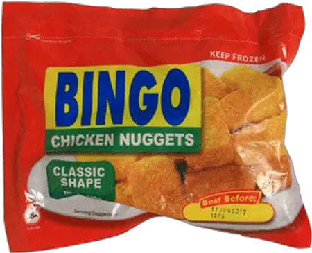 Bingo Chicken Nuggets Classic Shape 200g Snack Png Chicken Nuggets Png