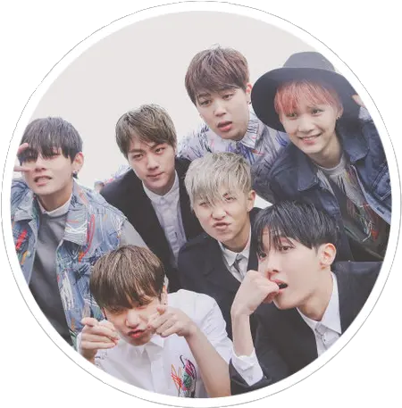 Gradient Bts Icon Png Jimin Circle Icon