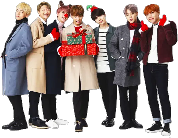 Bts Christmas Png Shared By Weirdonamedlancie Bts Christmas Christmas Png Transparent