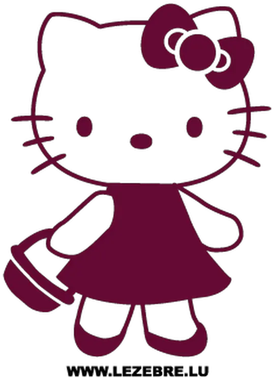 Hello Kitty Basket Decal Hello Kitty Face Png Hellokitty Png