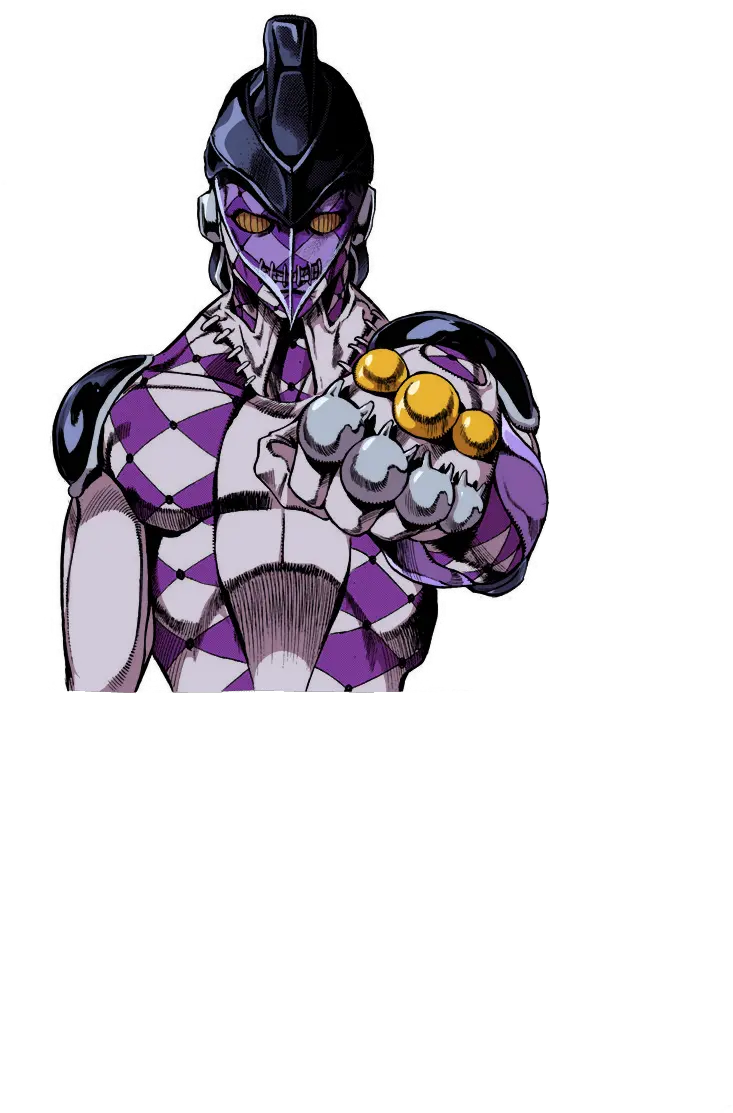 Fanart I Colored Arakis Stand Stat Illustration Of Purple Supervillain Png Haze Png