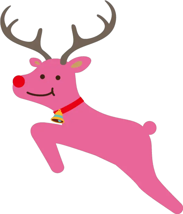 Christmas Deer Reindeer Antler For Cartoon Png Antler Png