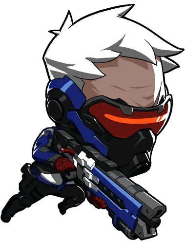 Overwatch Cute Spray Pack Team Overwatch Soldier 76 Cute Spray Png Overwatch Icon Wallpaper