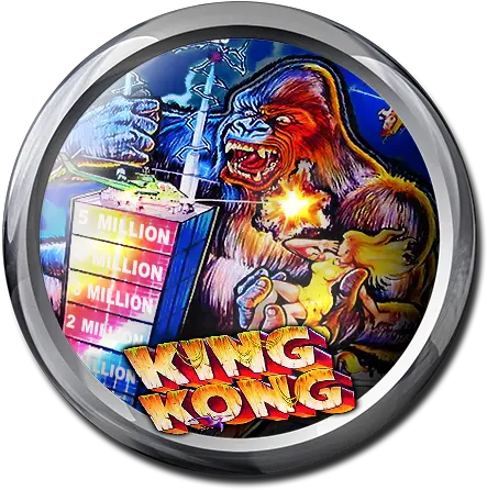 King Kong Tarcisio Wheel U2013 Vpinballcom Fictional Character Png King Kong Transparent