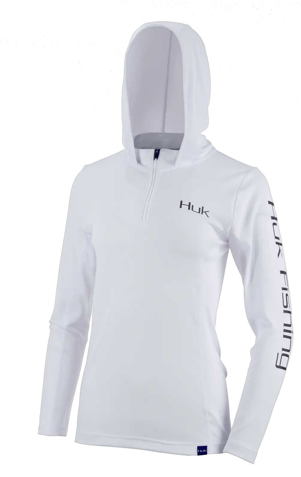 Huk Ladies Icon X White Small Long Sleeve Hooded Shirt For Long Sleeve Png Hood Icon