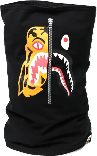 Download Bape Neck Warmer Bape Tiger Png Bape Shark Png