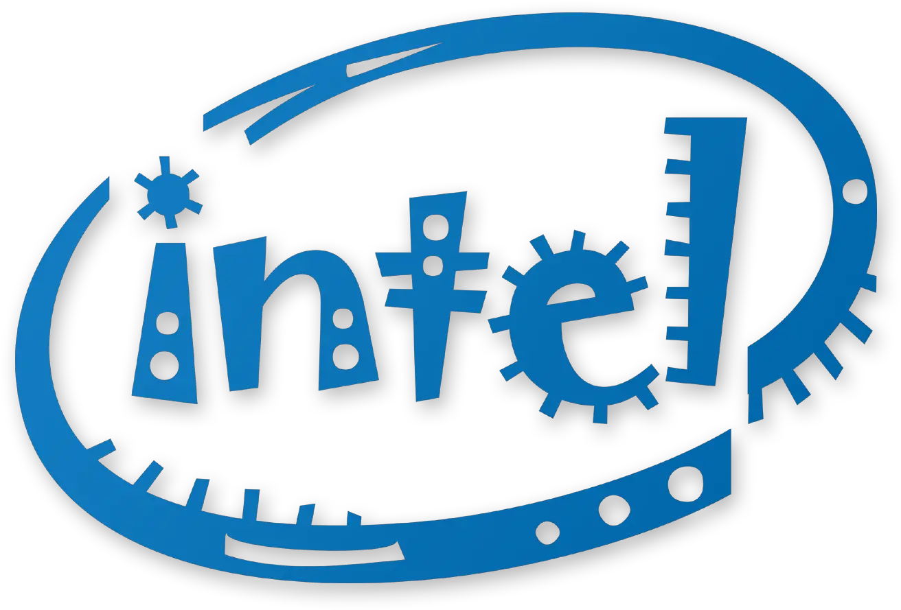 Intel Png Logo Logos For Jokerman Font Intel Logo Transparent