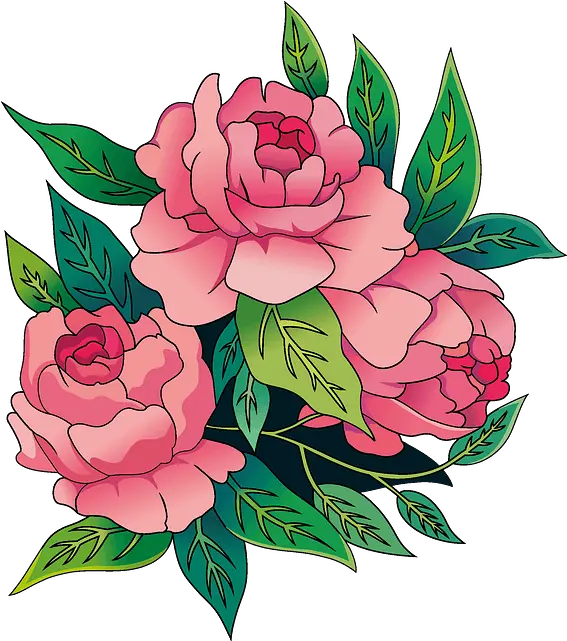 Creazilla Japanese Camellia Png Peonies Png