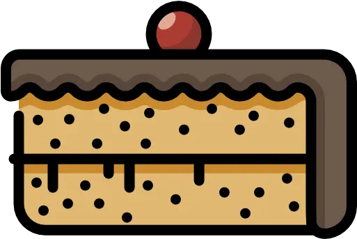 Free Icon Piece Of Cake Horizontal Png Cake Slice Icon